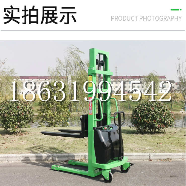 思茅区电动叉车堆高车液压铲车电瓶1吨2吨站驾步行式小型全自动叉车